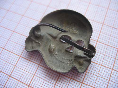 SS cap skull or not? RZM M1/52