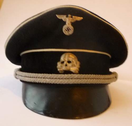 RZM M1/52 Totenkopf cap skull with a story