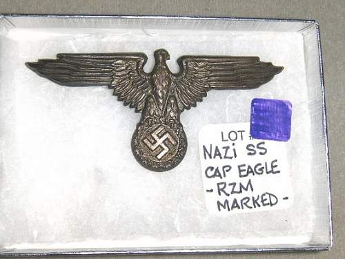 cap eagle at local auction