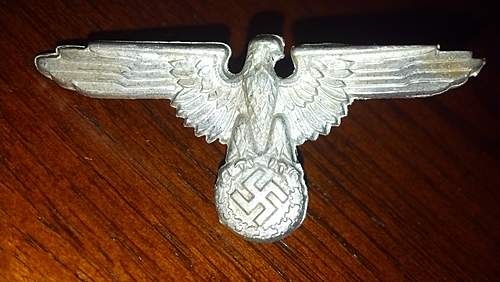 Waffen SS Cap Eagle (Pre-36?)