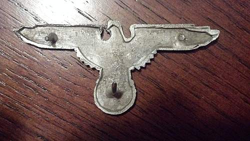 Waffen SS Cap Eagle (Pre-36?)