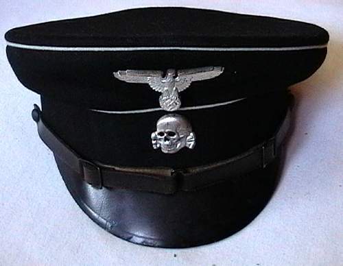 Unmarked SS cap eagle