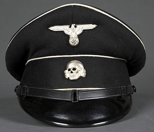 Unmarked SS cap eagle