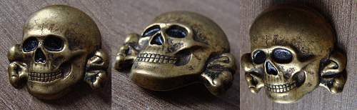 Unmarked SS skull: maker?