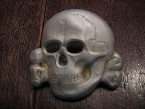 SS? Panzer? Cap Skull:  Real or Fake?