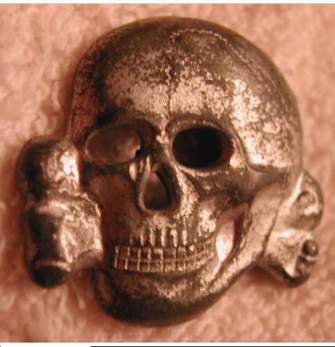 SS? Panzer? Cap Skull:  Real or Fake?