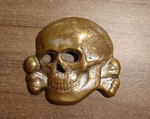 unknown original SS skull