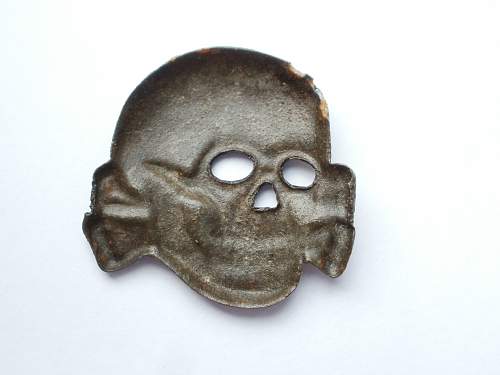 Unmarked  Halloween type SS skull