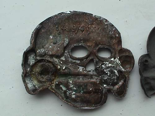 ss skulls battlefield finds 499/41 marked