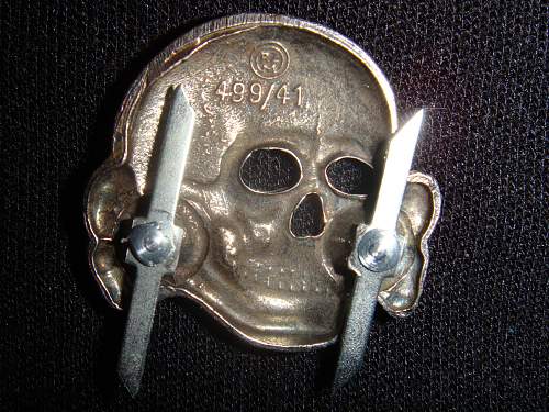 Skull Cap Badge RZM 499/41