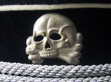 Totenkopf Jawless Skull  -  for the SS ?