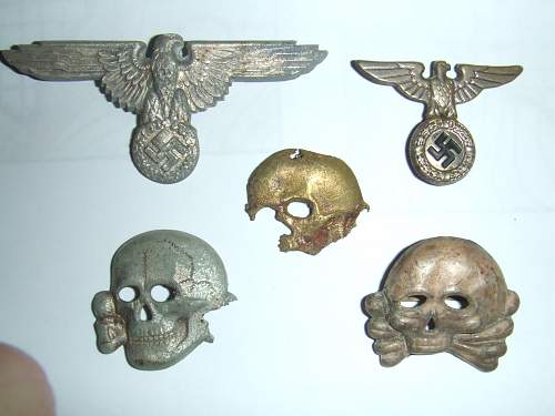 ss skulls and eagles. 499/41, M1/52, M1/24