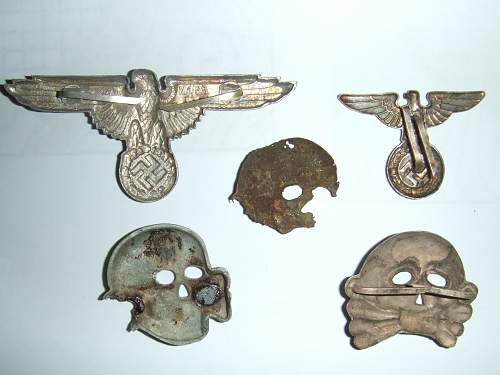 ss skulls and eagles. 499/41, M1/52, M1/24