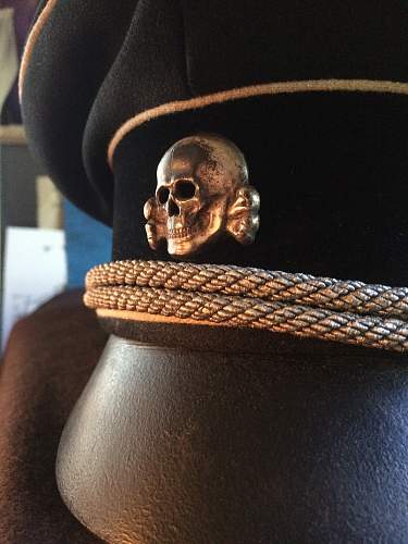 SS visor skull Deschler &amp; Sohn - Original or some junk?