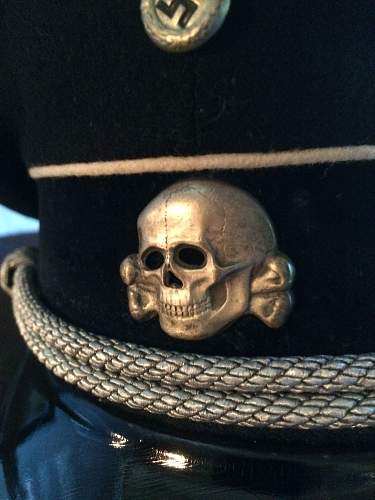 Deschler skull TK on General's visor - what eagle?