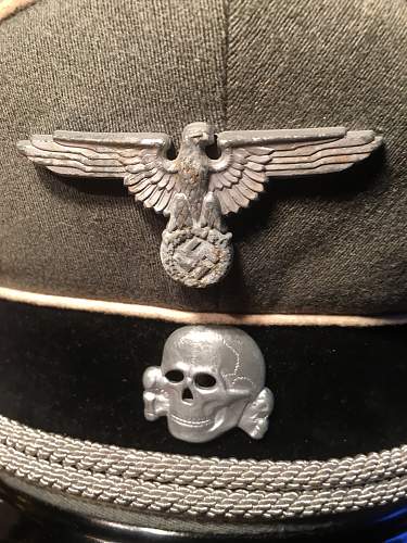 SS cap eagle fake?