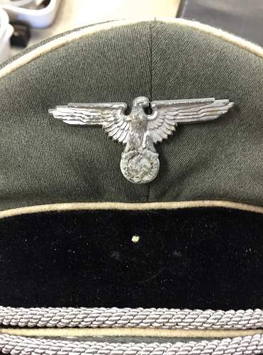 SS cap eagle fake?