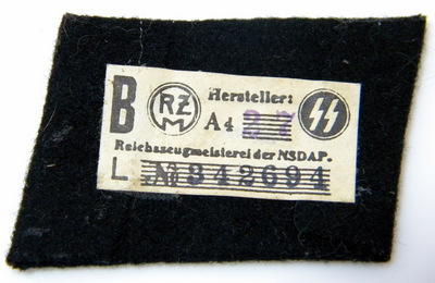 SS collar tabs