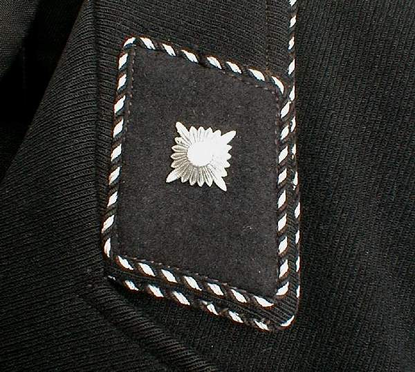 Black Service Tunic for Foot Regiment 87 (Innsbruck)