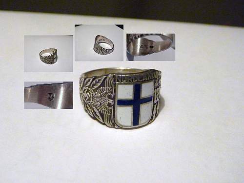 SS Nordland Finnish ring