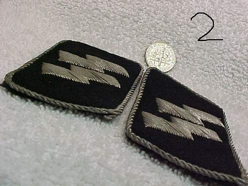 ss collar tabs