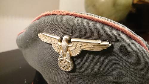Waffen SS Feldbluse and Skull Cap found. Fake or real? Please Help!
