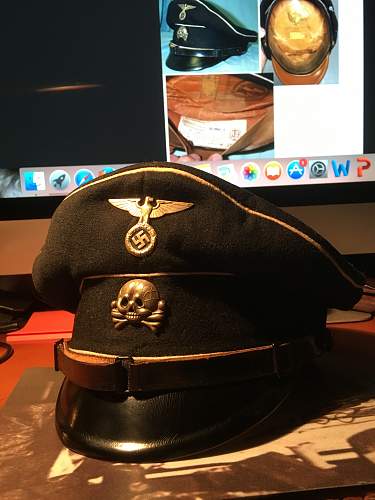 SS Peaked Cap - Real or Fake?