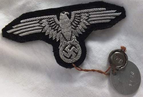 SS Officer Sleeve Eagle