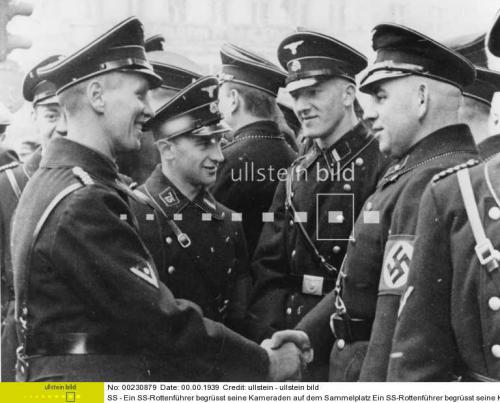 Allgemeine SS men in Berlin, 1936-1939