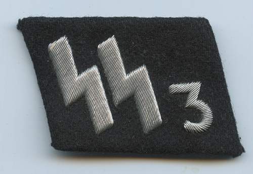 DF SS3 Tab in wear - 1942