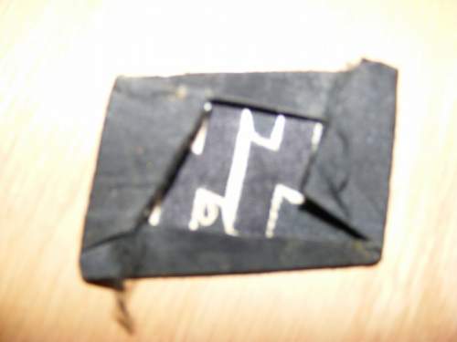 Bevo SS collar insignia