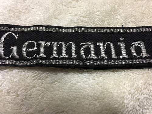 Germania cuff title.