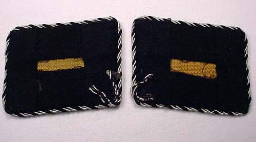 SS allgemeine collar tabs