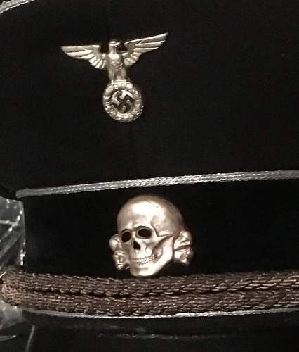 Allgemeine SS Officer's Visor ap