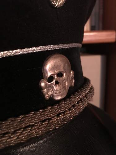 Allgemeine SS Officer's Visor ap