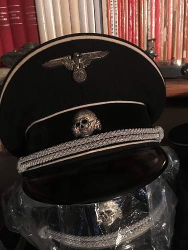Allgemeine SS Officer's Visor ap