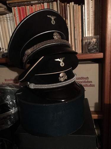 Allgemeine SS Officer's Visor ap