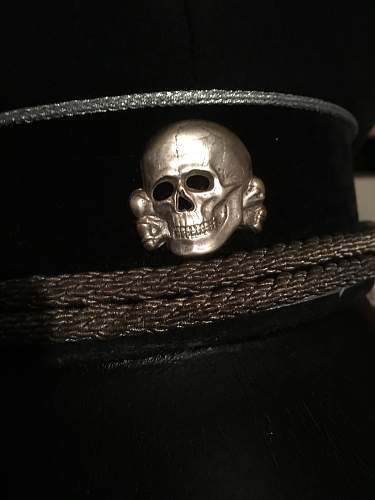 Allgemeine SS Officer's Visor ap