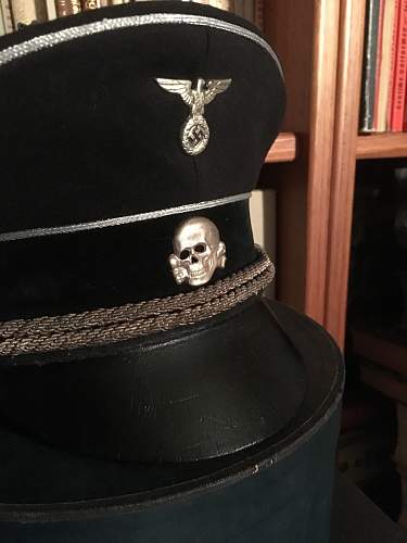 Allgemeine SS Officer's Visor ap