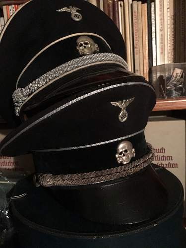 Allgemeine SS Officer's Visor ap