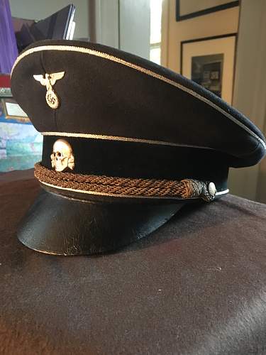 Early/Allgemeine SS Visor Cap Chin Strap Buttons