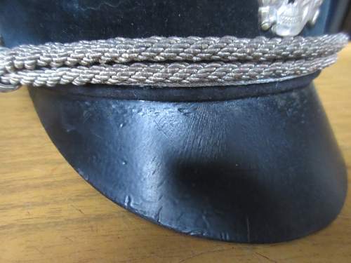 Early/Allgemeine SS Visor Cap Chin Strap Buttons