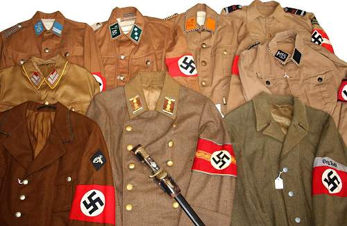 What color brown was the original SA/SS brownshirt?