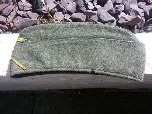 coastal artillery cap