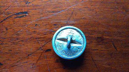 Ss uniform button