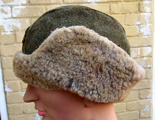 Unusual winter hat ...