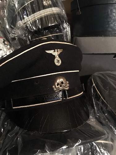 Early SS Black Visor