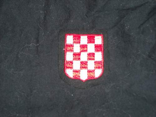 Croatian volunteers armshield