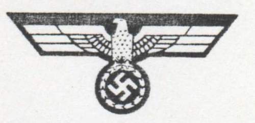SS-VT  arm Eagle and Bahnschutzpolizei arm Eagle  confusion