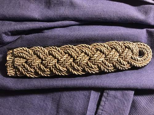 SS General's Shoulder Board